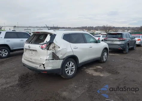 2015 Nissan Rogue Sv from USA, damaged, VIN 5N1AT2MV2FC841740